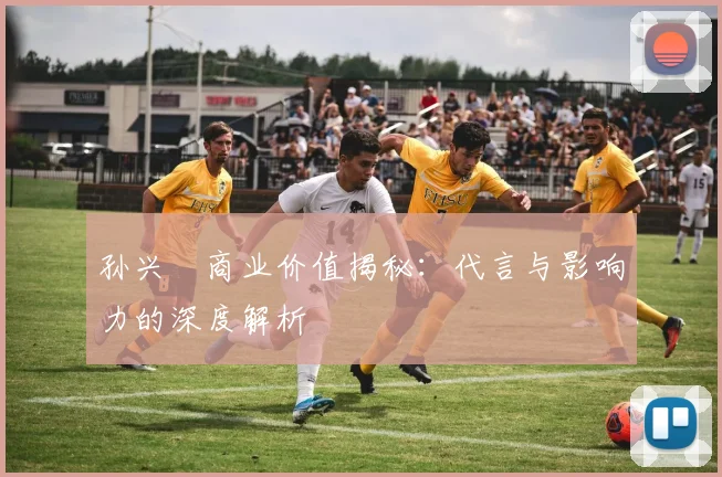 孙兴慜商业价值揭秘：代言与影响力的深度解析